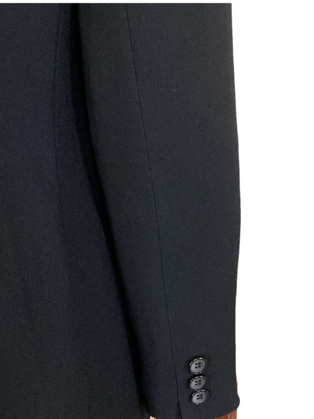 Nygard Collection Black Single Button Blazer Sz 8P #299B - Picture 9 of 11